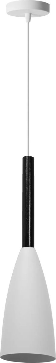 TooLight Letiz Plafondlamp - E27 - Ø 10 cm - Wit
