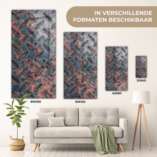 Peinture sur Verre - Fer - Plaques - Rouille - 40x80 cm - Peintures sur Verre Peintures - Photo sur Glas