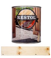 Restol Houtolie Zijdeglans Naturel UV Extra 1 liter