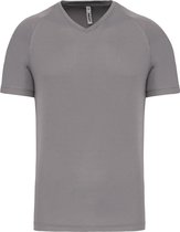 Chemise de sport homme ' Proact' à col V Fine Grey - M