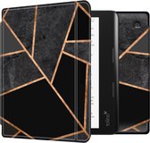 iMoshion Ereader Cover / Hoesje Geschikt voor Kobo Sage / Tolino Epos 3 - iMoshion Design Slim Hard Case Bookcase - Zwart / Black Graphic