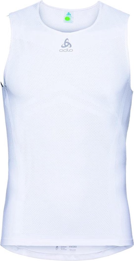 Odlo Breathe Maillot de cyclisme Mouwloos Homme blanc Taille S