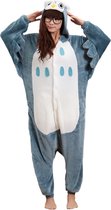 Costume de hibou Onesie - Costume de maison - Déguisements - Halloween et carnaval - SnugSquad - Enfants et Adultes - Unisexe - Taille XL pour la hauteur du corps (175 - 195 cm)