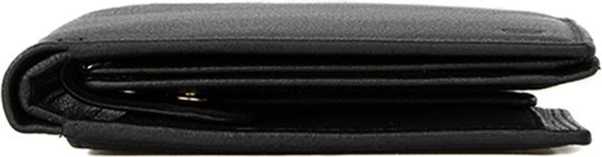 Portefeuille pour homme Garzini en cuir, portefeuille avec protection RFID, modèle de porte-monnaie intemporel avec compartiment à monnaie, compartiment à billets et espace pour 15 cartes