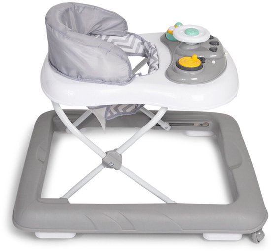 Little World Loopstoel - Babywalker Pluto - Grijs van Little World — afbeelding 5