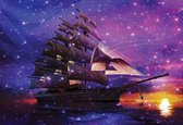 Fotobehang Sailing Ship | XXL - 312cm x 219cm | 130g/m2 Vlies
