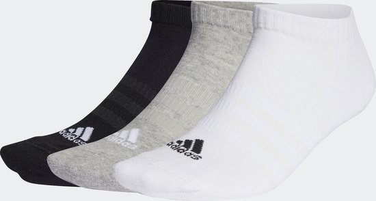 adidas Sportswear Chaussettes Chaussettes Rembourrées 3 Paires - Unisexe - Grijs - 40-42