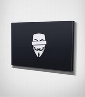 Anonymous Canvas | 40x60 cm