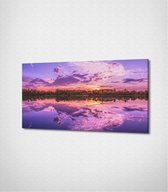 Sunrise Reflection Canvas- 100 x 60 cm