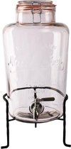 Olympia Retro Waterdispenser met standaard - 8,5 liter - Glas