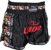 Kickboks Broekje Meisjes/Dames Birdy Satijn 8-11 jaar