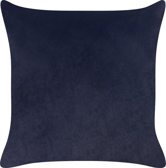 Set van 2 decoratieve kussens MANETTI 45 x 45 cm Zwart/wit Dierenprint