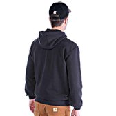 Carhartt Signature Logo Hooded Sweatshirt 100074-Medium Grijs-L