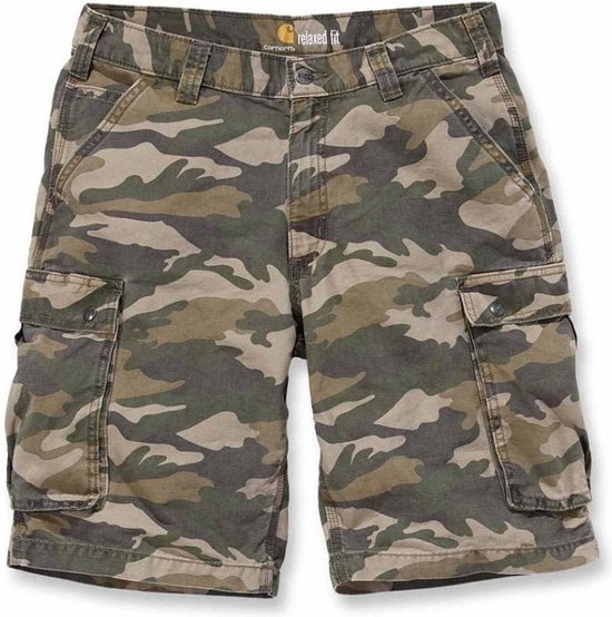 Carhartt Rugged Cargo Khaki Camo Short Heren