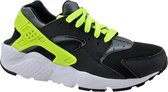 Nike Huarache Run Gs 654275-017, Vrouwen, Zwart, Sneakers maat: 38 EU