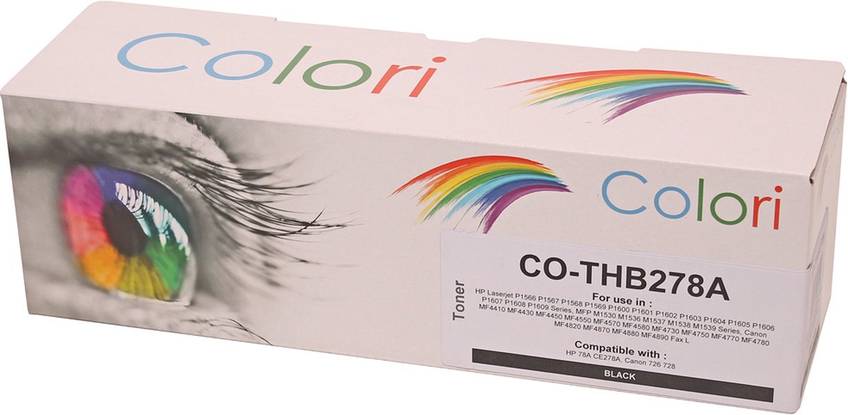 Colori huismerk toner geschikt voor Canon 728 voor Fax L150 Fax L170 Fax L410 Fax L150 Fax L170 Fax L410 MF-4410 MF-4430 MF-4450 MF-4550d MF-4570dn MF-4570dw MF-4580dn MF-4730 MF-4750 MF-4770n MF-4780w