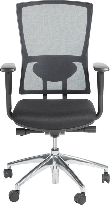 Schaffenburg serie 300 NEN ergonomische bureaustoel met aluminium voetkruis  en mesh... | bol.com