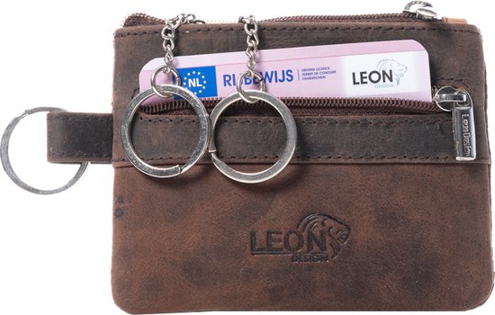 Sleuteletui - Sleutelhouder - Sleutelhoesje - Sleutel organizer - Autosleutel hoesje - Key organizer - Sleuteletui heren - Sleuteletui met rits - Sleutelhoes - Cadeau voor man - Cadeau voor vrouw - Verjaardag Cadeau Vrouw - Sleuteletui heren - Leer