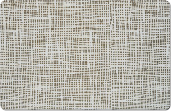Zeller tovaglietta in sughero ovale 4 pezzi 44x29 cm arancione
