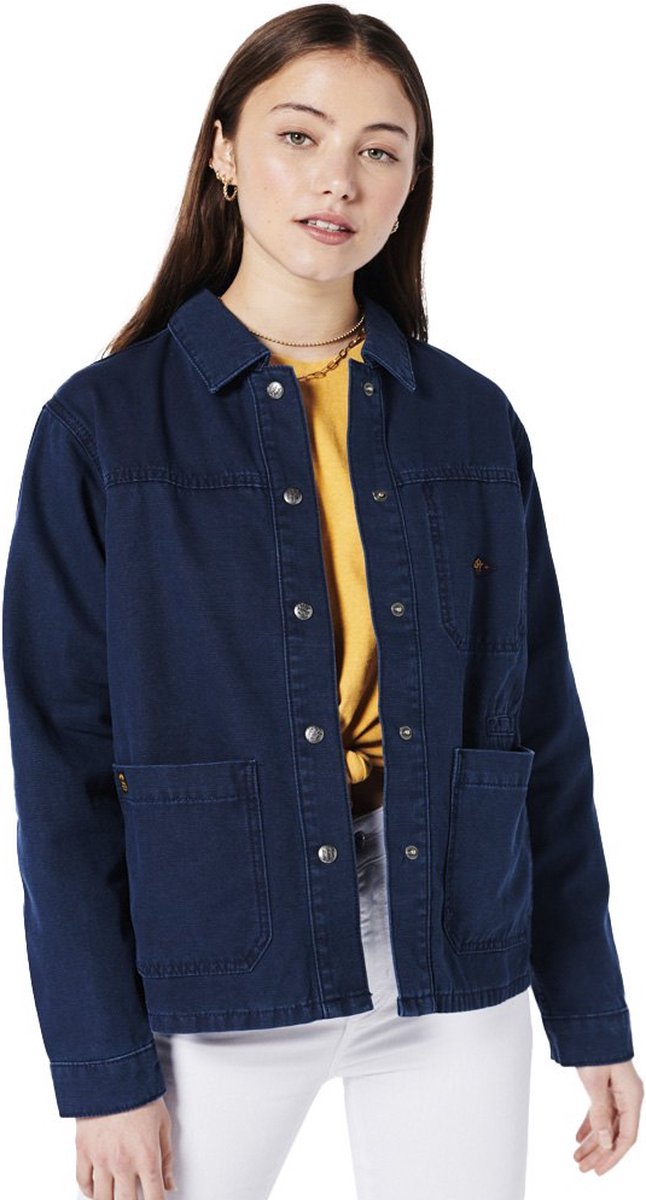 Superdry Vintage Chore Jas S Vrouw Marineblauw