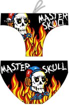 TURBO Master Halloween Skulls Zwemslip Heren - Red / Black - XXL