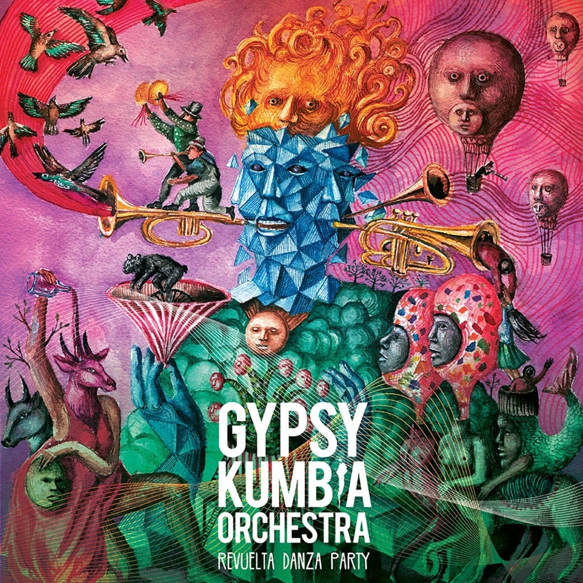 Gypsy Kumbia Orchestra - Revuelta Danza Party (CD)