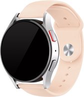 Strap-it Smartwatch bandje 22mm - sport bandje geschikt voor Samsung Galaxy Watch 46mm / Galaxy Watch 3 45mm / Gear S3 Classic & Frontier - Amazfit GTR 47mm / GTR 2 / GTR 3 / GTR 4 - OnePlus Watch - antiek roze