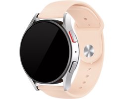 Strap-it Smartwatch bandje 22mm - sport bandje geschikt voor Samsung Galaxy Watch 46mm / Galaxy Watch 3 45mm / Gear S3 Classic & Frontier - Amazfit GTR 47mm / GTR 2 / GTR 3 / GTR 4 - OnePlus Watch - antiek roze