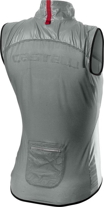 Gilet Cyclisme Castelli Aria X GRAND 130 - Homme Taille XL Gris Argenté - Neuf Sans étiquette