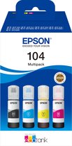 Epson 104 - EcoTank Inktfles - Multipack - Kleur