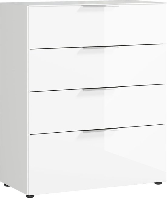 Bureau zit/sta Noud - wit - 75/120x160x80 cm | Leen Bakker