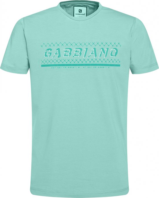 Gabbiano T-shirt Premium Branded T Shirt 153576 501 Mint Mannen Maat - 3XL