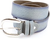 Riemen & Co Damesriem Jeans 1688 - Grijs - 105 cm