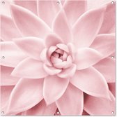 Tuindoek Bloem - Roze - Natuur - Plant - 100x100 cm