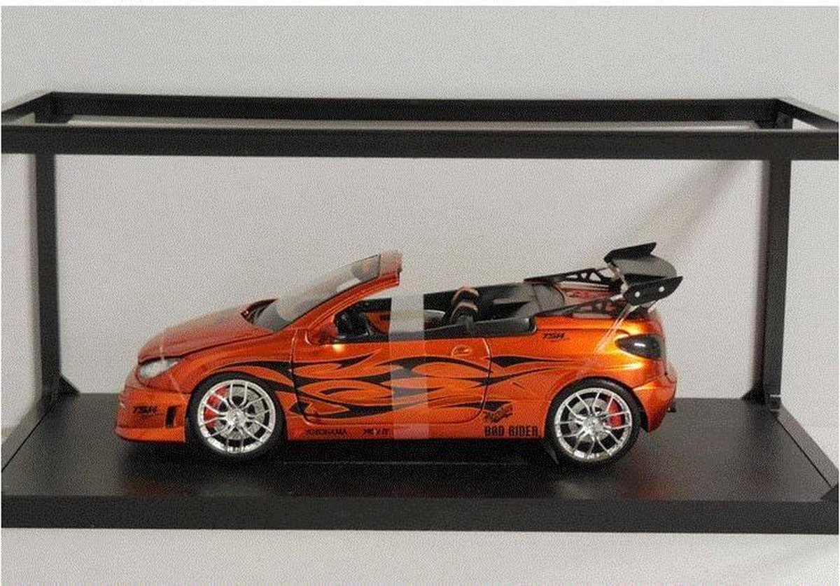 Peugeot 206 CC 1998 Orange Norev 1/43 - Collection