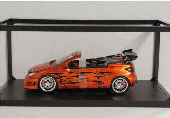 NOREV 1/18 PEUGEOT 206CC BAD RIDER ROUGE LIMITÉE 1000PCS