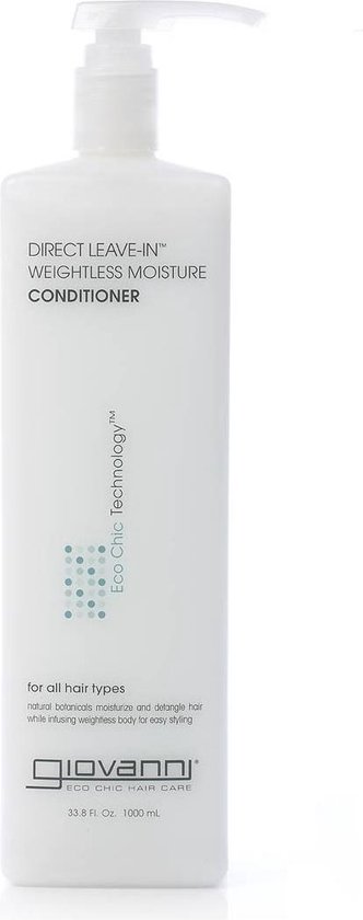 Giovanni - Direct Leave-In Weightless Moisture Conditioner Salon Size - 1000 ml