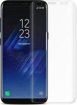 DrPhone Samsung S9 Glas 4D Volledige Glazen Dekking Full coverage Curved Edge Frame Tempered glass Transparant -