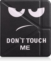 Hoesje Geschikt voor Kobo Sage Hoes Book Case - Hoes Geschikt voor Kobo Sage Hoesje Book Cover - Don't Touch Me