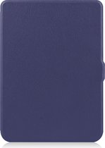 Hoesje Geschikt voor Kobo Nia Hoes Book Case - Hoes Geschikt voor Kobo Nia Hoesje Book Cover - Donkerblauw
