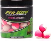 Pro Line Dual Color Pop-Ups - Squid & Coconut - 15mm - 80g - Wit