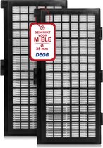 DEGG® - Hepa Filter - Vervangt SF-HA 30 - Geschikt voor Miele - Hepa Airclean Filter - COMBIDEAL - 2 STUK(S)