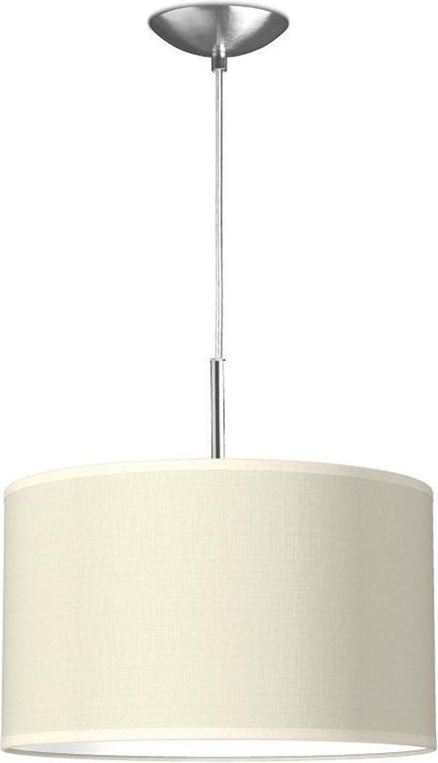 Home Sweet Home hanglamp Bling - verlichtingspendel Tube Deluxe inclusief lampenkap - lampenkap 35/35/21cm - pendel lengte 100 cm - geschikt voor E27 LED lamp - warm wit