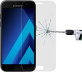 Voor Galaxy A3 (2017) / A320 0,33 mm 9H Oppervlaktehardheid Zeefdruk Volledig scherm Gehard Glas Screen Protector (transparant)