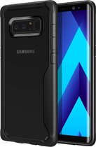Samsung Galaxy Note 8 - Soft TPU Bumper Case - Zwart / Transparant