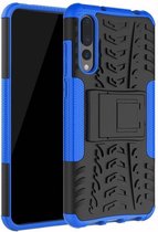Schokbestendige Back Cover - Huawei P20 Pro - Blauw