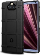 Hoesje voor Sony Xperia 10 Plus - Beschermende hoes - Back Cover - TPU Case - Zwart