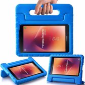 Samsung Galaxy Tab A 8.0 (2017) hoes - Schokbestendige case met handvat - Licht Blauw