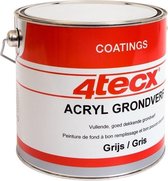 4tecx Grondverf Acryl Wit 750Ml