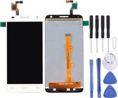 Lcd-scherm en digitizer volledige montage voor Alcatel One Touch Idol 2 Mini S / 6036 / 6036Y (wit)